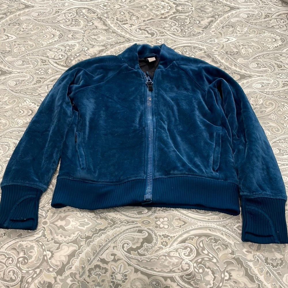 Athleta Girl jacket blue size S 7 EUC